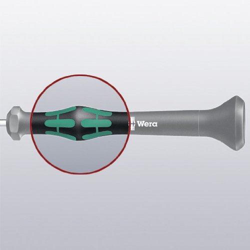 Image of Wera 05118019002 Kraftform Micro 2050 PH Phillips Electronics Precision Screwdriver, PH 00 Head, 40mm Blade Length