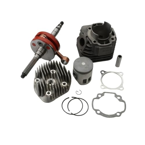 Kit cylindre gros alésage 56 mm 128 cm³ vilebrequin scooter 100cc 2T pièces moteur thermique