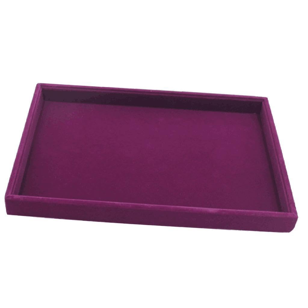 TWISAXC Stylish Velvet Jewelry Box Jewelry Organizer Case Ring Showcase Multifunctional Storage For Keeping Elegant Velvet Ring Organizer Stand Holder