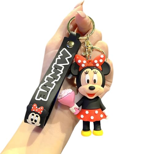 Image of Mouse Keychains For Girls Boys, Cute Pendant Keychains Accessories, Kawaii Key ring Purse Backpack, Key Wristlet Key Car