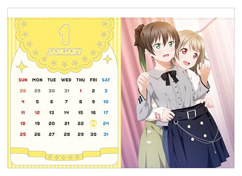 KADOKAWA ラブライブ!虹ヶ咲学園スクールアイドル同好会 カレンダー 2026 約364× 515mm 紙