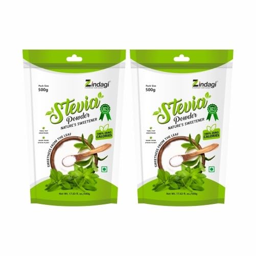 Zindagi Stevia Powder (Rab A 99%) Extract | Stevia Sugar Free Powder | Diabetic Friendly Sweetener | 1kg (B07WYLQ1G4) Amazon Price History, Amazon Price Tracker