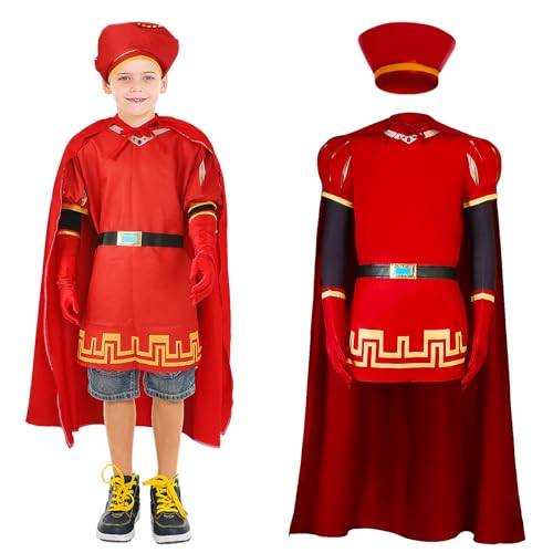Disfraz Kids Lord Farquaad con capa y sombrero para niños
