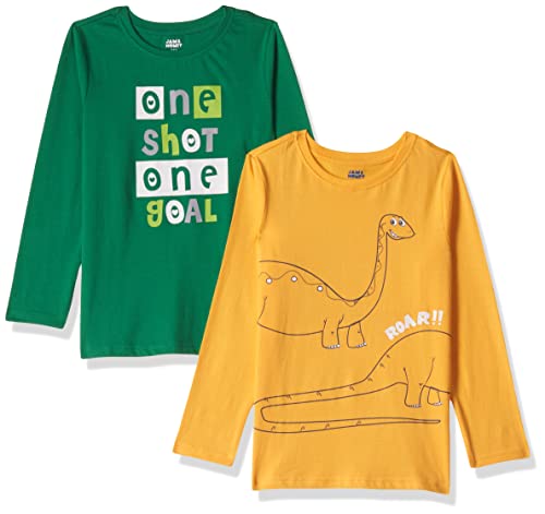 Image of Amazon Brand - Jam & Honey Boys T-Shirt (Pack of 2)
