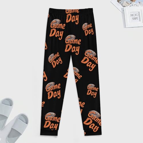 Game Day Football Men's Pajama Pants Soft Lounge Pant Sleep Pj Bottoms for Men Elastic Waist4