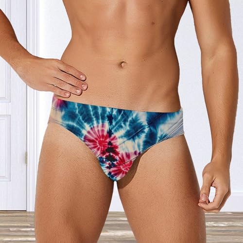 Men & Boy's Swim Beach Briefs Swimming Triangle Swimsuit Competitive Swim Suit4
