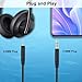 Weatwo Bose Replacement Headphone Cable 2.5mm Male to 3.5mm Male Wire Aux Audio Cable Cord Compatible with Bose 700 QuietComfort 25 QC25 QC35 QC35II QC45 JBL Tune 710BT 660NC 760NC Headsets (No Mic)