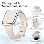 Sport Band Compatible with Apple Watch 38mm 40mm 41mm 42mm 44mm 45mm 46mm 49mm, Soft Silicone Waterproof Replacement Strap for iWatch Bands Series 10 9 8 7 6 5 4 3 2 1 SE Ultra/Ultra 2 - Image 3