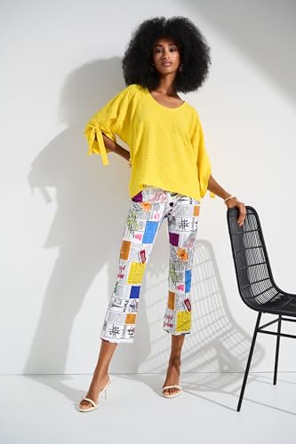 Women's Millennium Word Print Flared Pants4