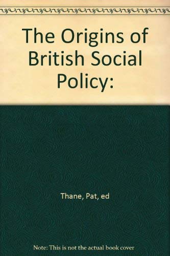 Buy Origins of British Social Policy — BookShops.in