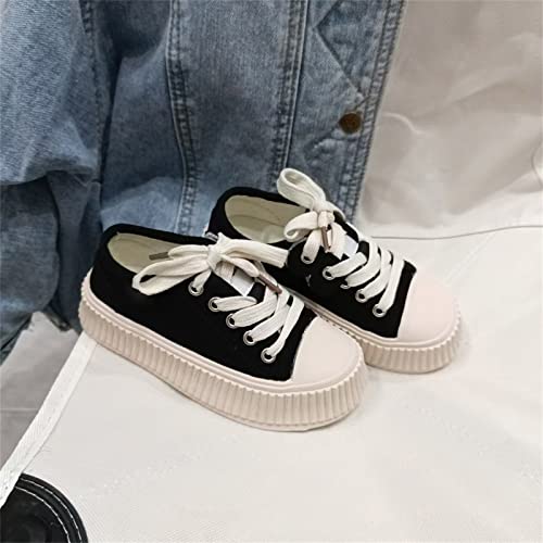 Kids Girls Flat Sneakers Ribbed Lace Ankle Breathable Running Sport Shoes Toddler Cute First Walking Lightweight Shoes3