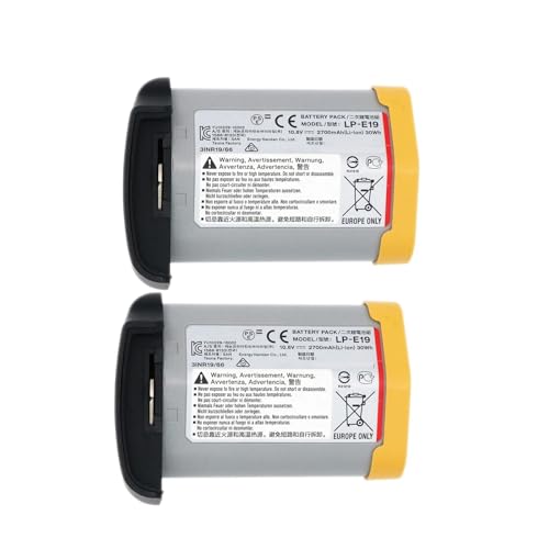 Batterie LP-E19 premium 10,8 V pour boîtiers reflex Canon EOS série 1D