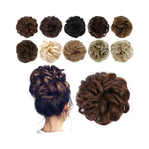 Alltag Messy Bun Haarteile Synthetische elastische Band...