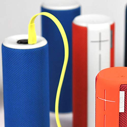 Sqrmekoko Replacement Charging Charger Cable Compatible with Ultimate Ears UE Boom MEGABOOM Wireless Speaker, Yellow