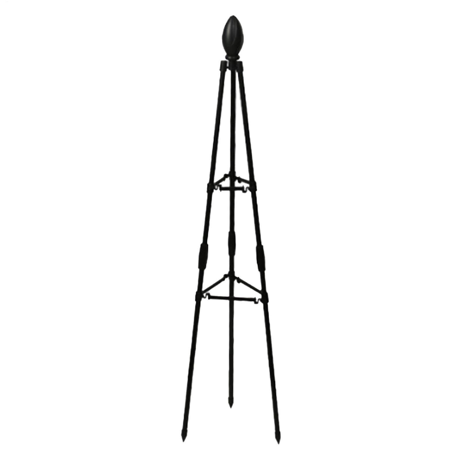 Cucumber Climbing Rack, Garden Tower Obelisk Supports For Garden Rustproof Sweet Pea Frame Potted Plants Flowers Flower Stand Rose Trellis Vegetable Fruits， 80cm