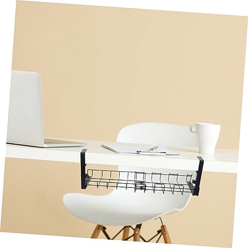Organizador de cables retráctil para escritorio para manejo eficiente de cables y bandeja para cables de escritorio miniatura 5