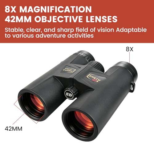 Binoculares ED 8x42 profesionales para adultos miniatura 2