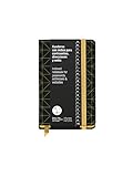Bolsillo posterior en fuelle Miquelrius cuaderno de direcciones New Golden 90x140 mm