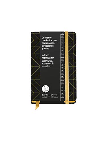 Miquelrius cuaderno de direcciones New Golden 90x140 mm
