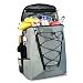 Mochila enfriadora aislada 45 latas mochila enfriador enfriador enfriadores aislados enfriador para almuerzo Picnics playa camping senderismo actividades al aire libre mochila enfriador gris 30L