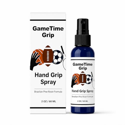 Sports Athlete Hand Grip Spray - Improved Performance, Maximize Control,