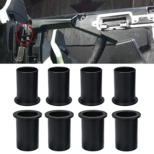 Canitu 8Pcs Upgraded Door Bushings for Honda Talon 2019-2022, 4dr kit Door Rattle Fix Replacement Hinge Liners Spare Auto Parts Seat Bushing Direct Replaces, CNC & 6061 POM(No Plastic) by Canitu - Used condition - US$18.70