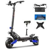 10inch Adult Electric Scooter with Seat,1500W Peak Motor with ABS, Top Speed 20MPH & Up to 30Miles Range,48V15AH Battery,Shipped from USA