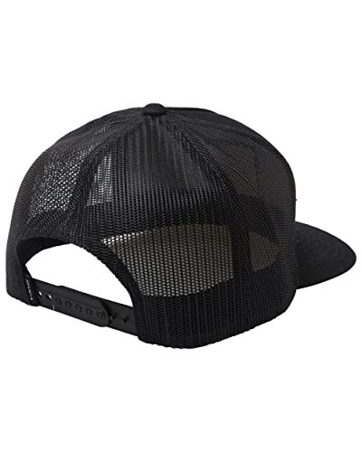 Image of RVCA Men's Trucker Hat, Adjustable Snapback Cap for Streetwear & Skating, Lightweight Breathable All-Day Comfort