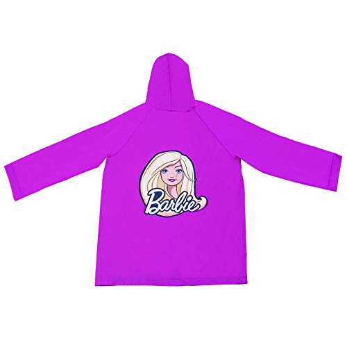 Mimo Style 5456 - Capa de Chuva Barbie, Rosa Pink, G