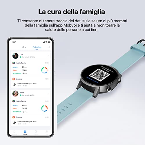 Ticwatch E3 Smartwatch Smart Watch da uomo Wear OS...