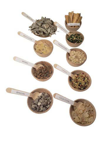 Resin Incense Variety Sampler Set of 9 Incense Gift Boxed and in Resealable Bags Resin Incense Variety Sampler Set of 9 Incense Gift Boxed and in Resealable Bags