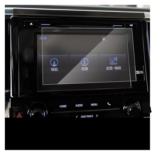 Film protection écran verre trempé Toyota navigation GPS 2015-2020