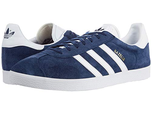 Image of Adidas Originals Men's Gazelle Lace-up Sneaker,Collegiate Navy /White /Gold Met.,5.5 M US