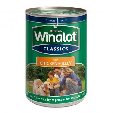 Winalot Classics Chicken in Jelly 24 x 400g