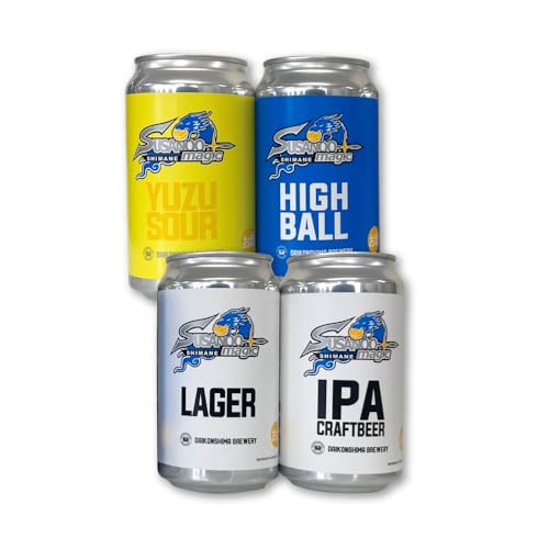 飲み比べが楽しい!島根スサノオマジック [4本セット] クラフトビール2種+ハイボール+ゆずサワー