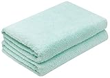 MATERIAL. El suave rizo de algodón 100% resulta muy suave para nuestra piel, esponjoso y muy absorbente. El tejido tiene una densidad de 420 g/m².