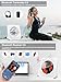 Desktop CD Player Portable with Bluetooth - Jimwey CD Players for Home with HiFi Speakers, FM Radio, Remote Control, LED Screen Display, Support CD/Bluetooth/USB/AUX, White CD Player for Gift