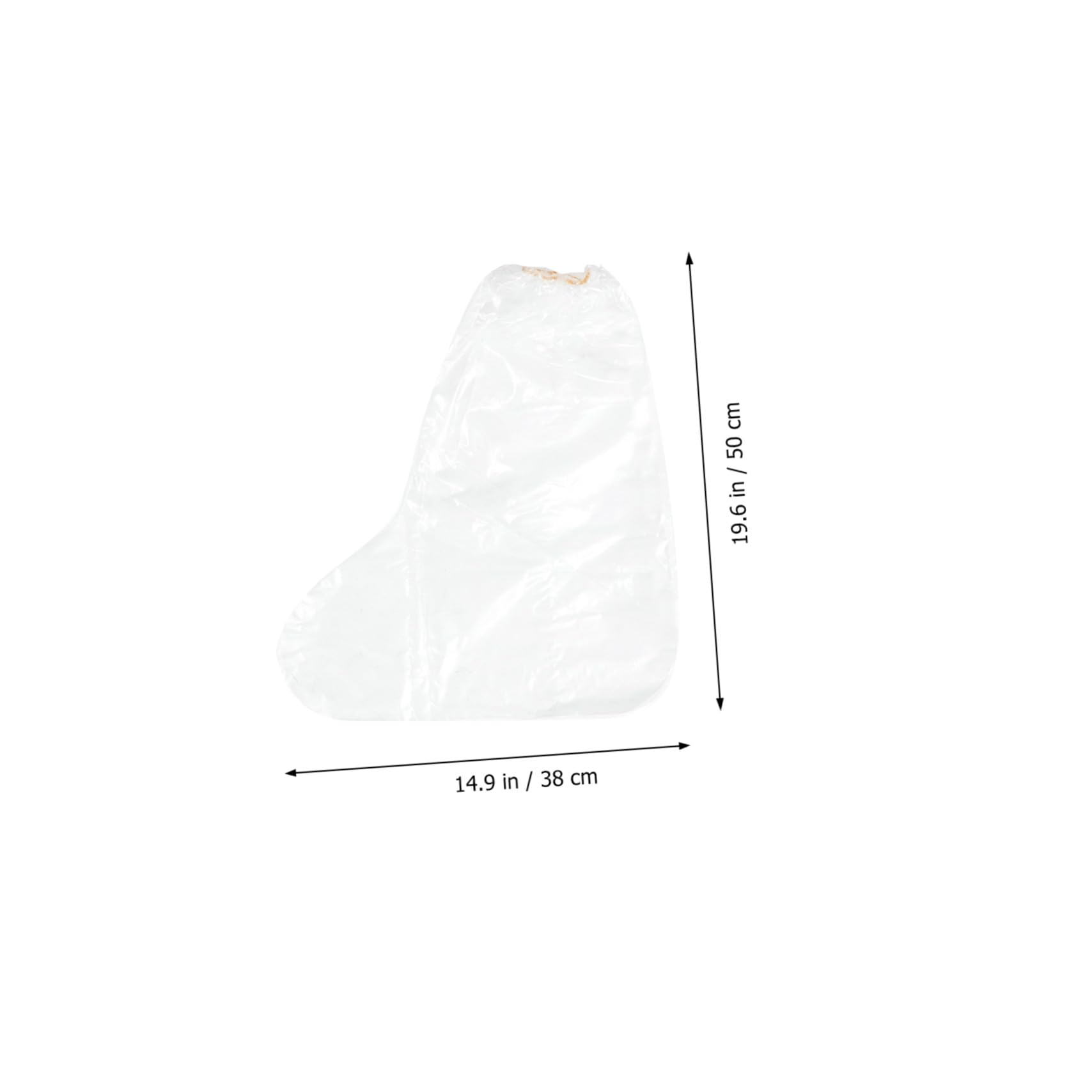 Couvre-Chaussures D'extérieur PE 50 Pièces pour Pluie, Modèle Transparent | Jetables, Lot de 50, Usage Extérieur Pluie, Protection Pratique et Entretien Simple