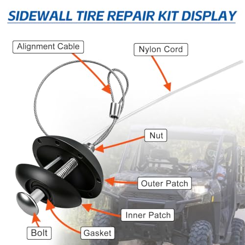 TOKOIRA Sidewall Tire Repair Kit