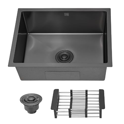 HOLTTER Kit Cuba Cozinha Gourmet Aço Inox 304 Resistente Corrosão Acompanha Cesto Escorredor Elegant