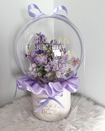 Image of 80Pcs Bobo Balloons, Different Size Clear Balloons for Stuffing Bubble Transparente for Baby Showers Valentines Christmas Wedding Birthday Party Decoration(10 Inch, 18 Inch, 20 Inch, 24 Inch)