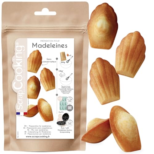 ScrapCooking - Préparation pour Madeleines 300 g - Mix Pâtisserie