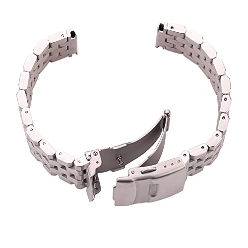 Correa de reloj de acero inoxidable para evitar sudoración con ajuste de 24mm para Gear S3 3