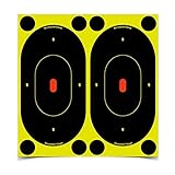 Birchwood Casey Shoot-N-C 7-Inch Silhouette Target, Pack of 12