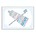 The Stupell Home Décor Collection Flash Your Smile Typography Bathroom Wall Plaque, 10 x 0.5 x 15, Proudly Made in USA - wrp-1058