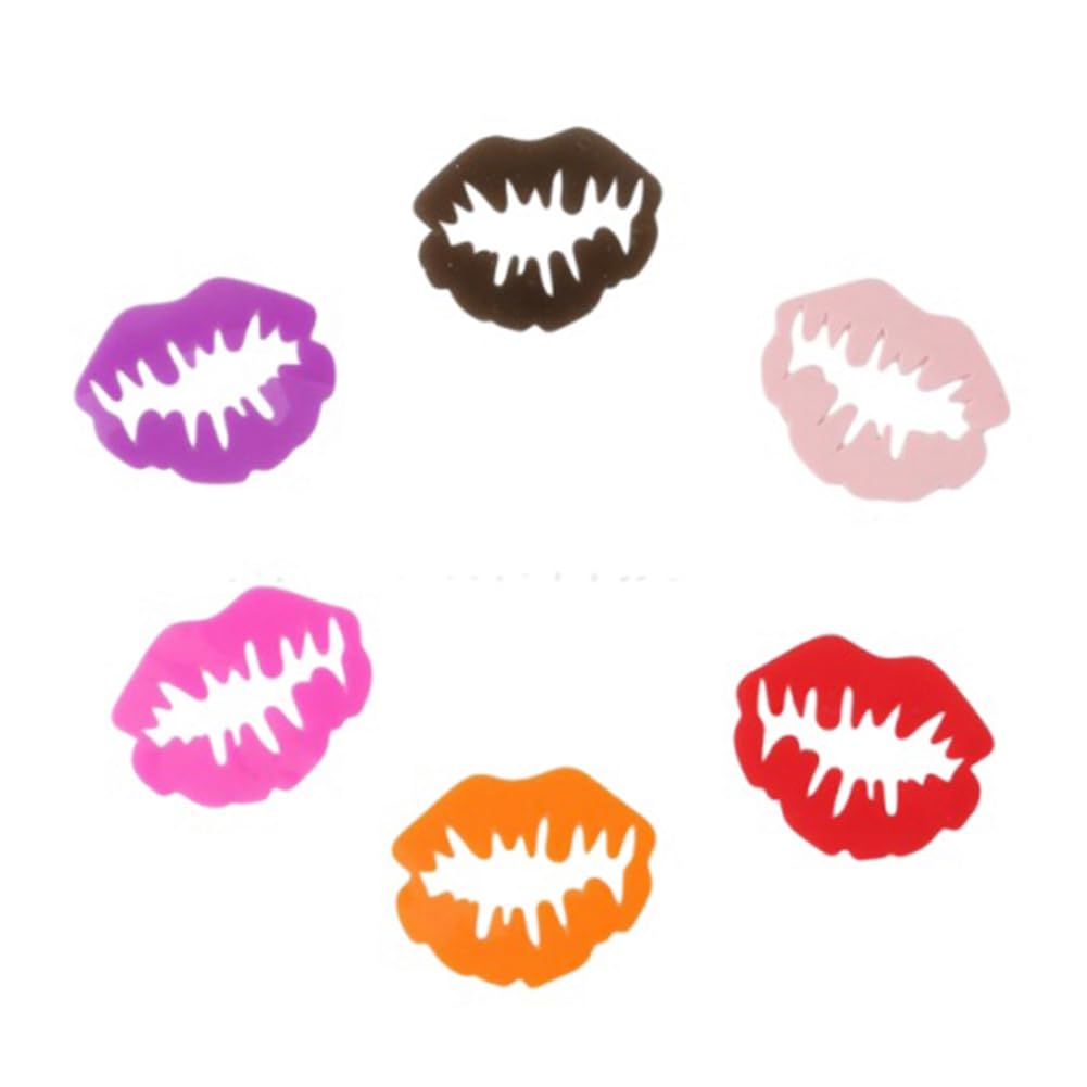 CTRLZS Silicone Glass Wine Label Recognizer Glasses Tea Cup Marker Party Supplies Lips