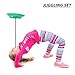 TOYANDONA 2pcs Juggling Plate Set with Sticks for Beginners Spinning Plates for Circus Performances Party Entertainment and Skill Development