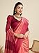 Laavaan Women's Cotton Silk Ethnic Saree With Unstitched Blouse Piece (amaya-maroon-re)