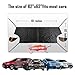 EXQUISLIFE Windshield Snow Ice Cover for Cars, Extra Larger Size 82 x 62 inches Shade, Waterproof Winter Frost and Sunshade Cover with Side Mirrors Cover, Windshield Protector for Cars, SUVs, Trucks