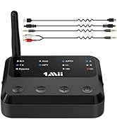 [Upgraded] 1Mii B310Pro Transmetteur Récepteur Bluetooth aptX HD Faible Latence, 20hrs Playtime A...